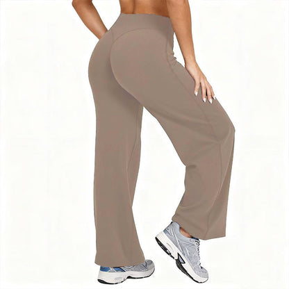 ✨ Weite Damen Yogahose – Hohe Taille ohne Einschneiden, angenehmer Tragekomfort ⚡