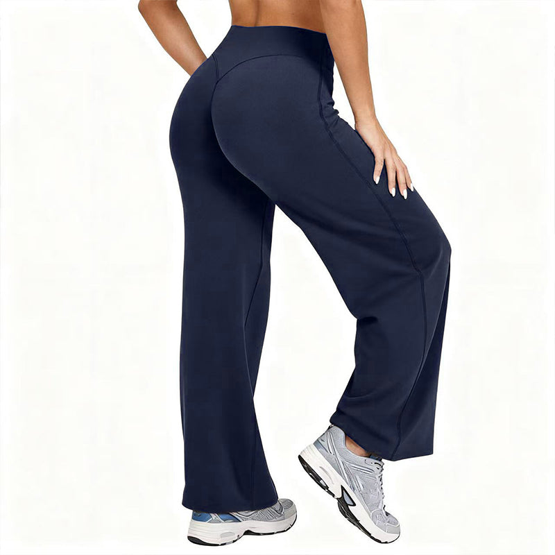 ✨ Weite Damen Yogahose – Hohe Taille ohne Einschneiden, angenehmer Tragekomfort ⚡