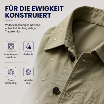 🍂Herbstneuheit🎉🔥Über 30.000 Mal verkauft!🧥Wasserdichter mittellanger Trenchcoat für Herren