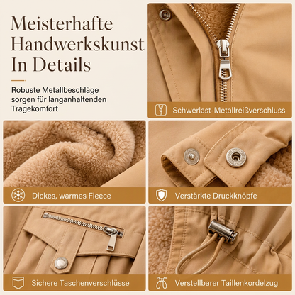 🔥🎁Winterneuheit – über 60.000 Mal verkauft!🎉🧥Winterliche Kunstfell-Parka für Damen