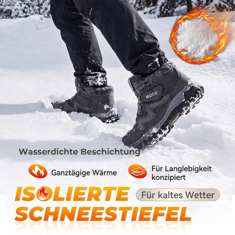 Unisex-Thermo-Stiefeletten für den Winter, für den Außenbereich – simpleeby
