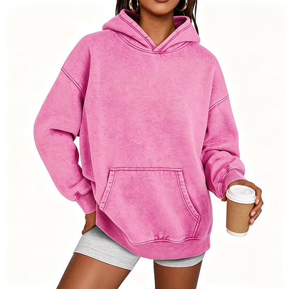 📢🎉50%Rabatt!!!🛍️✨Unisex Casual Oversized Hoodie mit Acid-Wash-Effekt