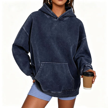 📢🎉50%Rabatt!!!🛍️✨Unisex Casual Oversized Hoodie mit Acid-Wash-Effekt