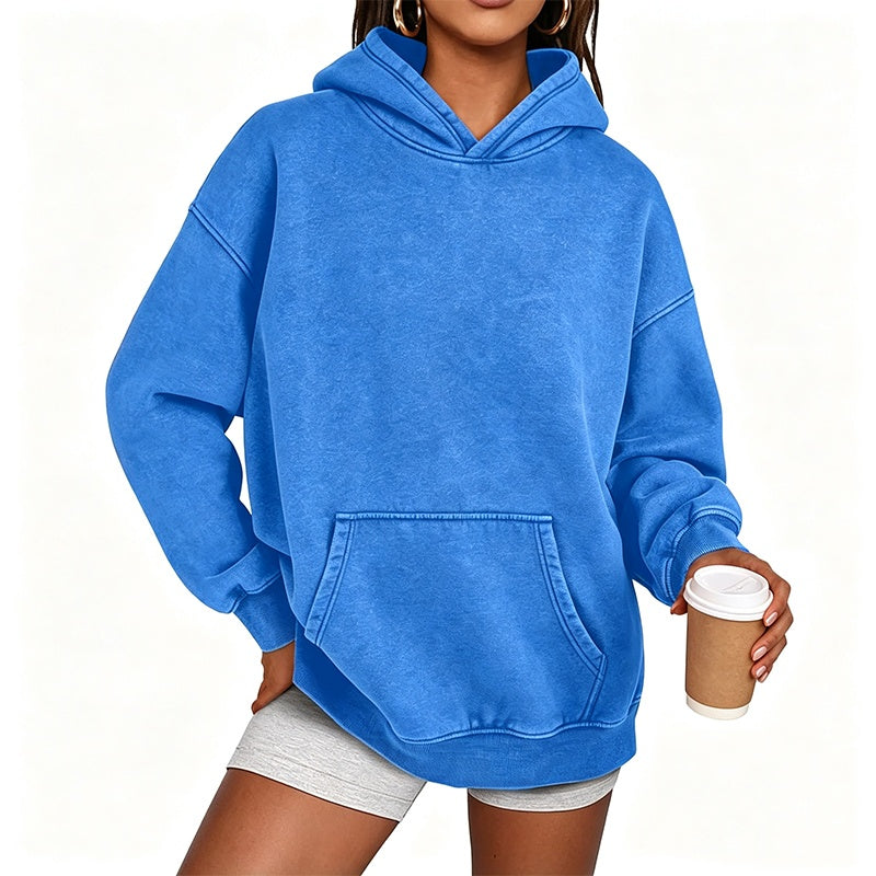 📢🎉50%Rabatt!!!🛍️✨Unisex Casual Oversized Hoodie mit Acid-Wash-Effekt