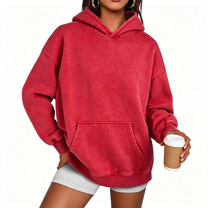 📢🎉50%Rabatt!!!🛍️✨Unisex Casual Oversized Hoodie mit Acid-Wash-Effekt
