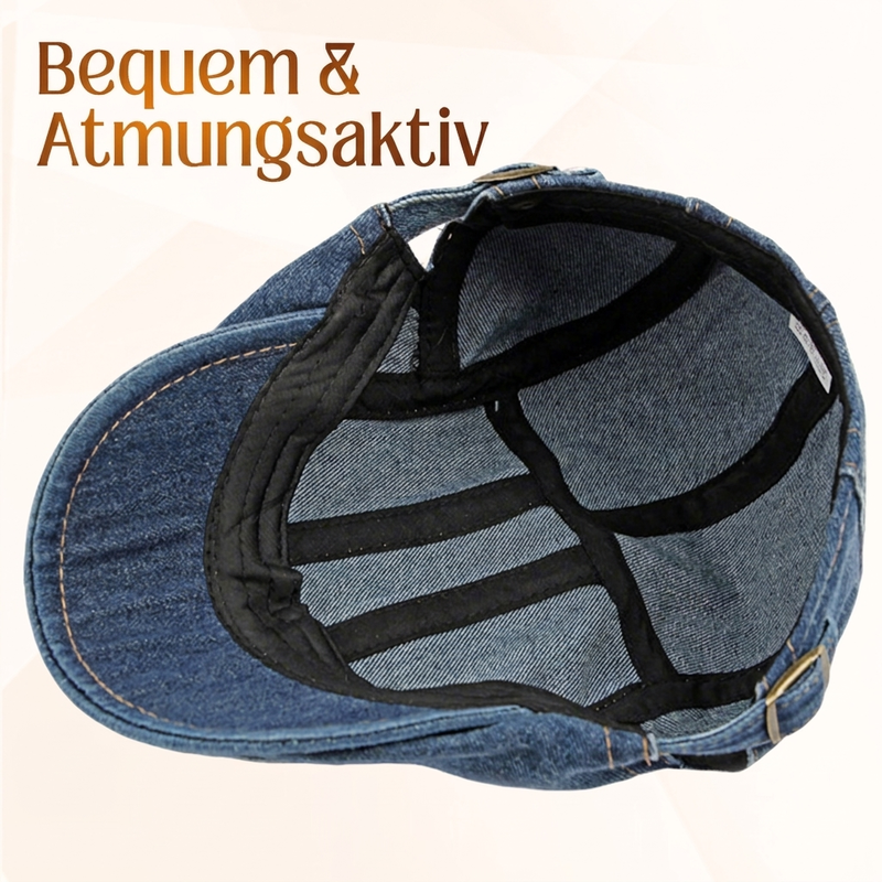 🧢 Unisex Jeans-Fahrermütze – Lässig, bequem & immer passend – Jetzt 50% Rabatt!