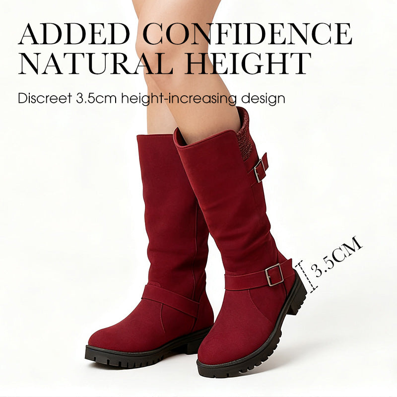 🎅 50 % Rabatt! Festliche Vorratssale👢Damen Slouchy Boots bis zur mittleren Wade🎁
