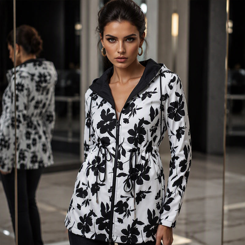 📢🎉50%Rabatt!!!🛍️✨Wendbare Kapuzenjacke mit Leopardenmuster für Damen