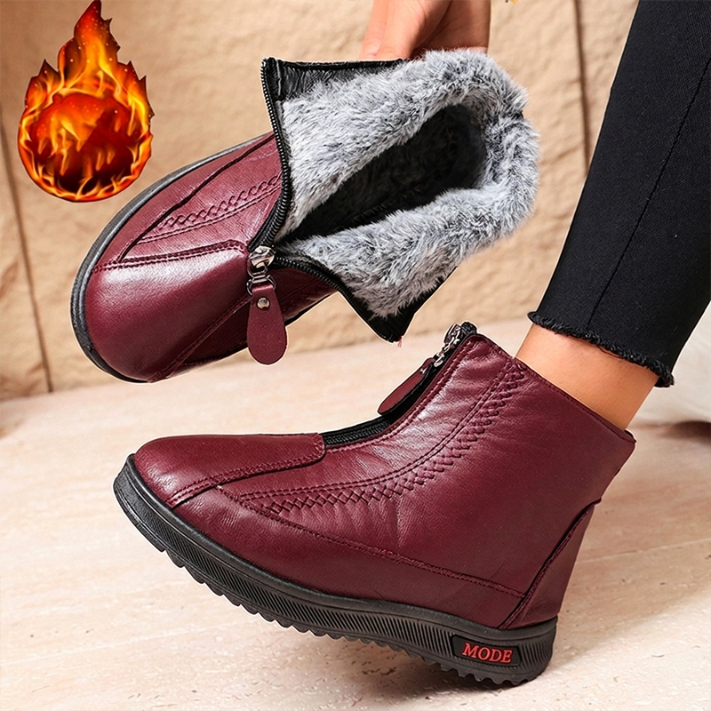 👢Stilvoll & vielseitig, ideal für den Alltag – Damen warme rutschfeste Winterstiefel ✨