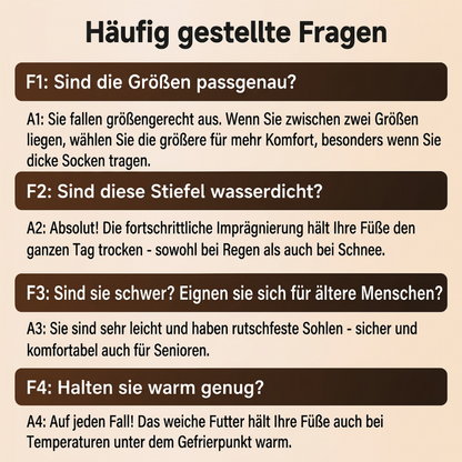 🔥 50% RABATT ❄️ Wasserdichte, plüschgefütterte Schnee-Stiefeletten für Damen – wadenhoch
