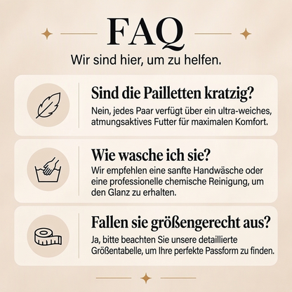 ⏰Beliebt und bald ausverkauft!⏰ Damen funkelnde Pailletten-Weitbeinhose