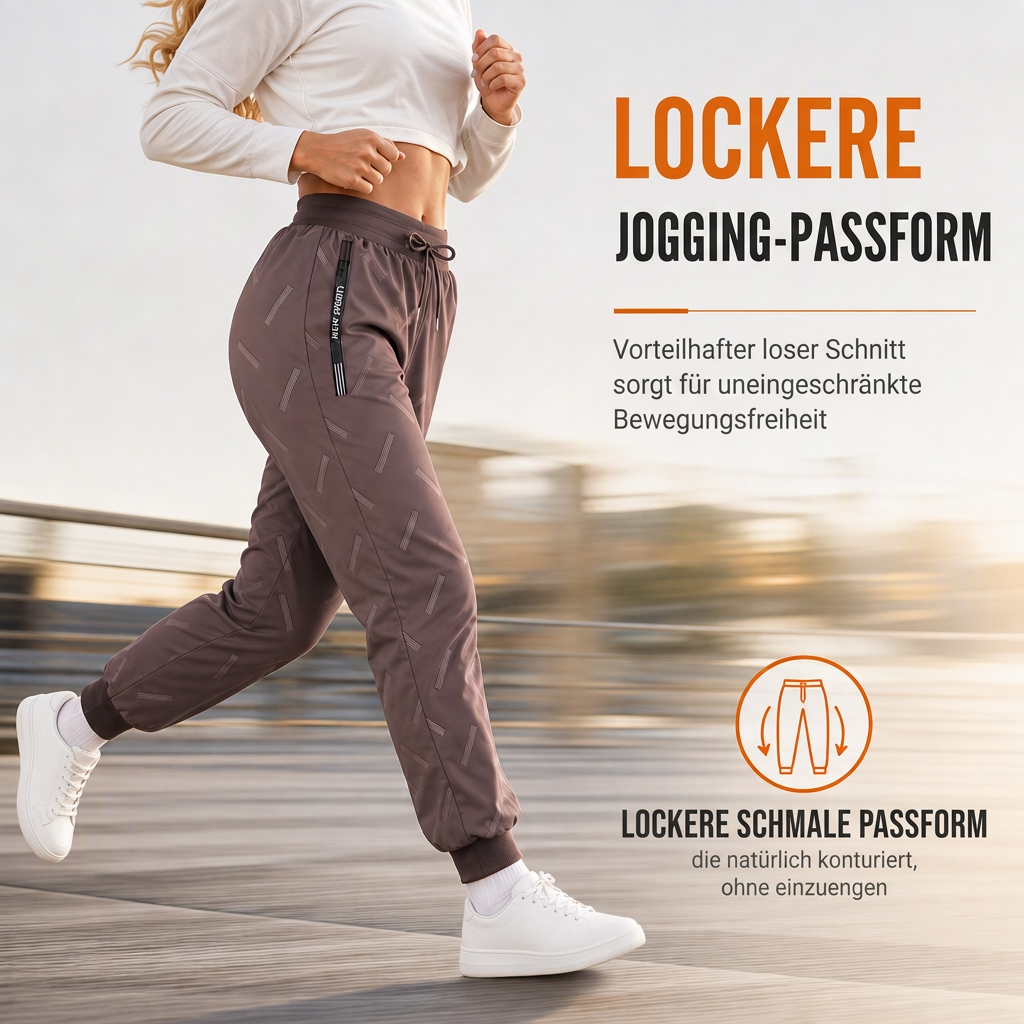 💥50% Rabatt! Nur heute!💥Unisex-Jogginghose mit lockerem Schnitt und Sherpa-Fleecefutter, warme Winter-Freizeithose mit Reißverschlusstaschen