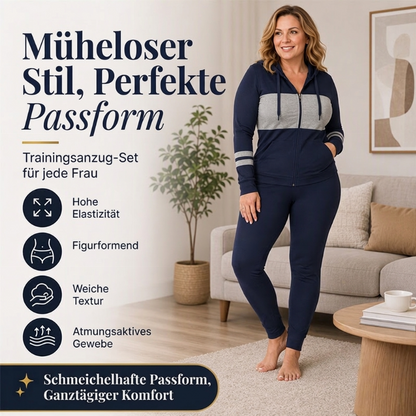 🧥 2-teiliges Damen-Set – Kapuzen-Sweatshirt & Hose