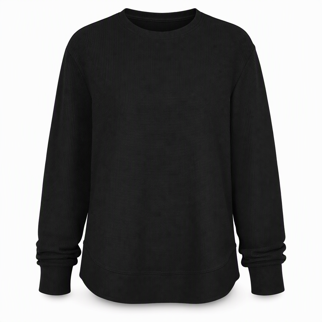 📢🎉50%Rabatt!!!🛍️✨Lässiges lockeres Waffelstrick-Top für Damen