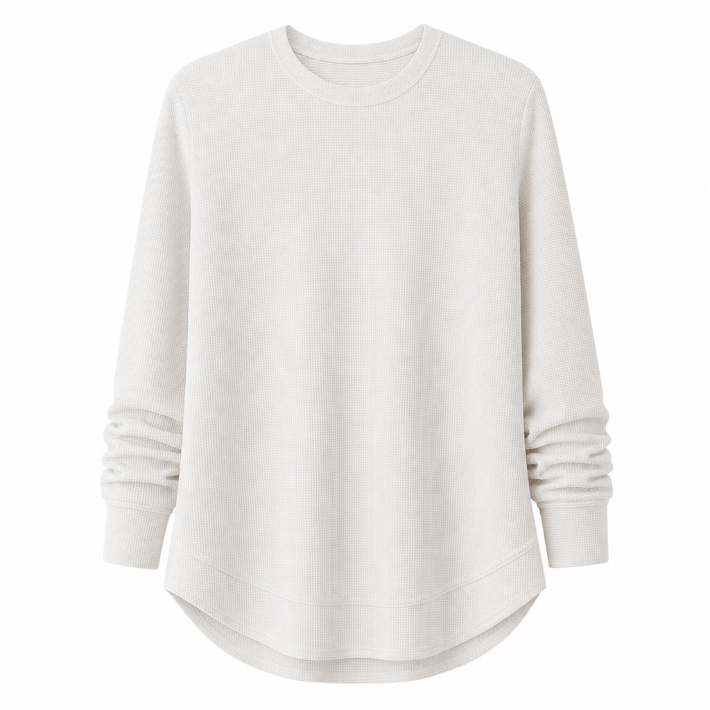 📢🎉50%Rabatt!!!🛍️✨Lässiges lockeres Waffelstrick-Top für Damen