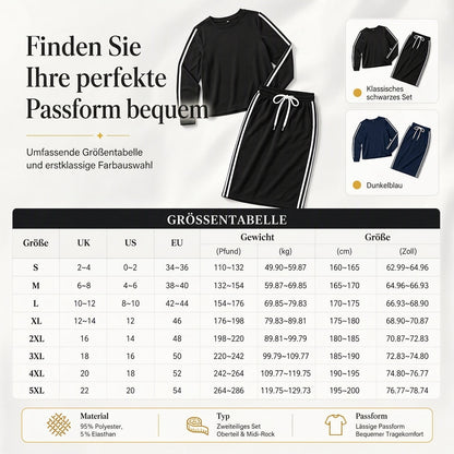 💞Nur für kurze Zeit!💞 Lange Pullover für Frauen, langärmeliger Rundhals-Pullover, casual einfarbig,Patchwork Oberteil für Herbst und Winter