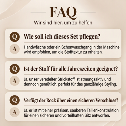 ⏰ Beliebt und bald ausverkauft!⏰Elegantes Kurzjacken- und Schmal-Kleid-Set für Damen