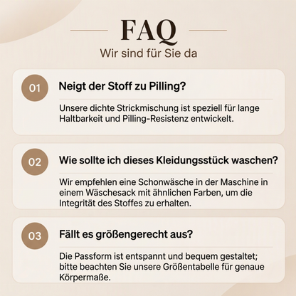 Damen-Langarmoberteil aus Waffelstrick