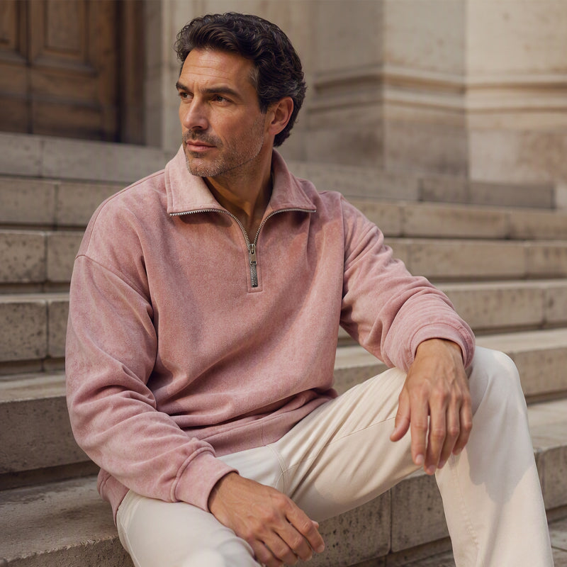 📢🎉50%Rabatt!!!🛍️✨Lässiges Viertelreißverschluss-Sweatshirt für Herren