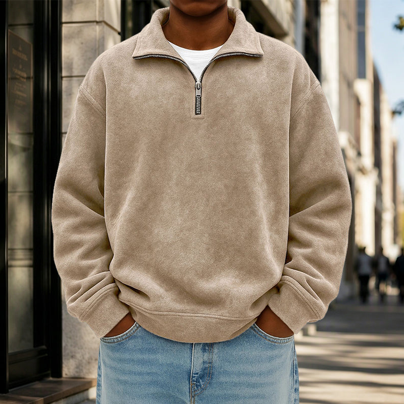 📢🎉50%Rabatt!!!🛍️✨Lässiges Viertelreißverschluss-Sweatshirt für Herren