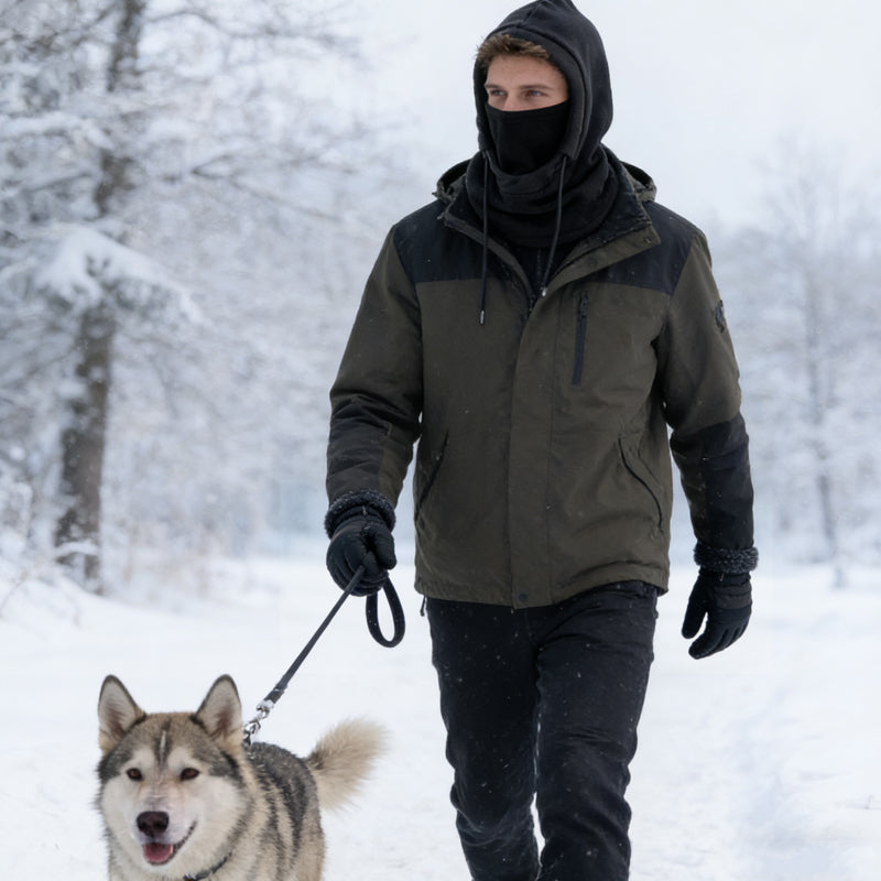 🌟Bestseller reduziert! Nur diese Woche!🌟 All-in-One Thermische Wintergesichtsmaske & Kapuze