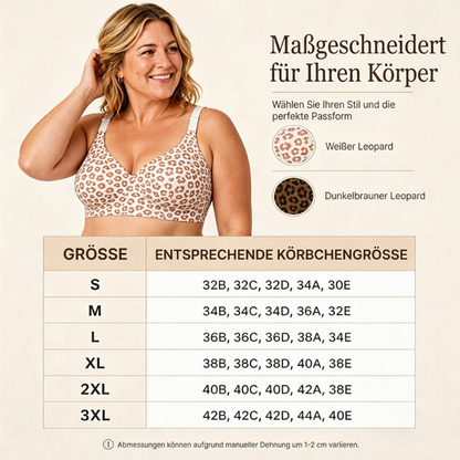 🐆👙 Bügelloser BH mit Leopardenmuster & verstellbaren Trägern | Kein steifer Bügel, kein langweiliger Look – Bequemer Halt mit wildem Touch ✨
