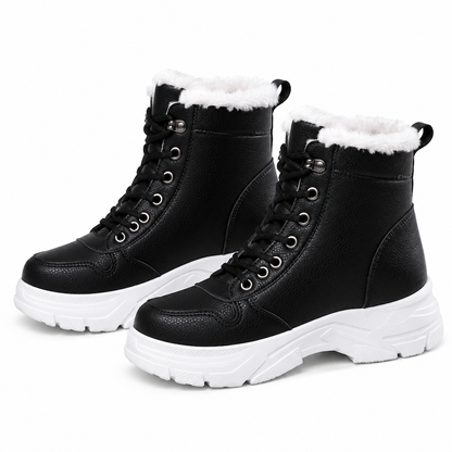📢🎉50%Rabatt!!!🛍️✨Damen Winter-Schneestiefel, warme, mit Plüsch gefütterte, hochgeschlossene Knöchelstiefel