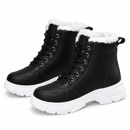 📢🎉50%Rabatt!!!🛍️✨Damen Winter-Schneestiefel, warme, mit Plüsch gefütterte, hochgeschlossene Knöchelstiefel