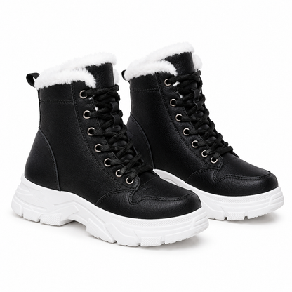 📢🎉50%Rabatt!!!🛍️✨Damen Winter-Schneestiefel, warme, mit Plüsch gefütterte, hochgeschlossene Knöchelstiefel