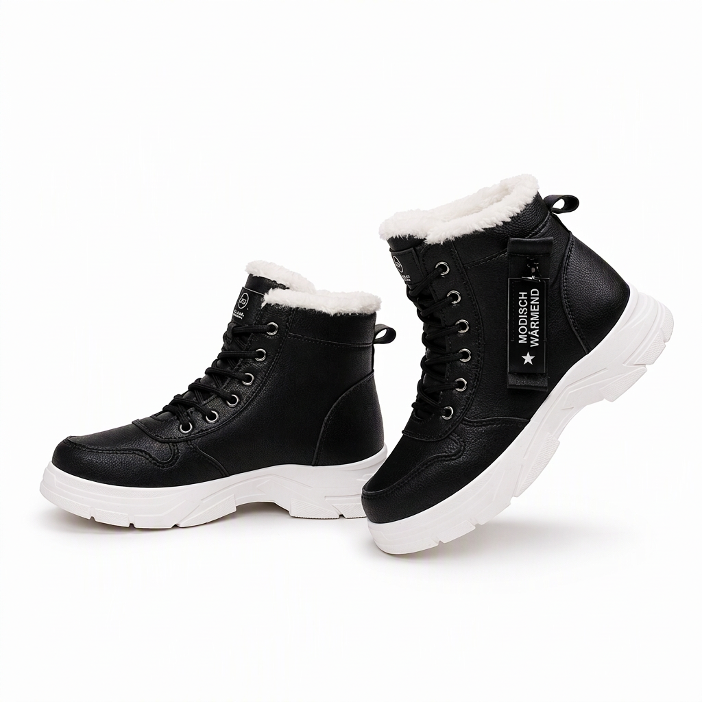 📢🎉50%Rabatt!!!🛍️✨Damen Winter-Schneestiefel, warme, mit Plüsch gefütterte, hochgeschlossene Knöchelstiefel
