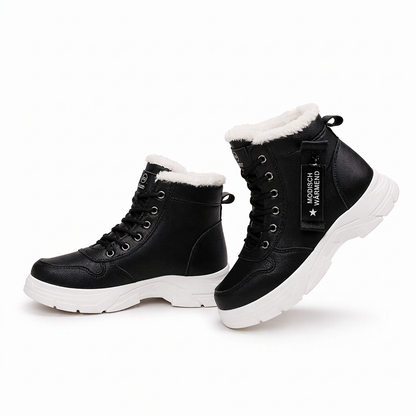 📢🎉50%Rabatt!!!🛍️✨Damen Winter-Schneestiefel, warme, mit Plüsch gefütterte, hochgeschlossene Knöchelstiefel