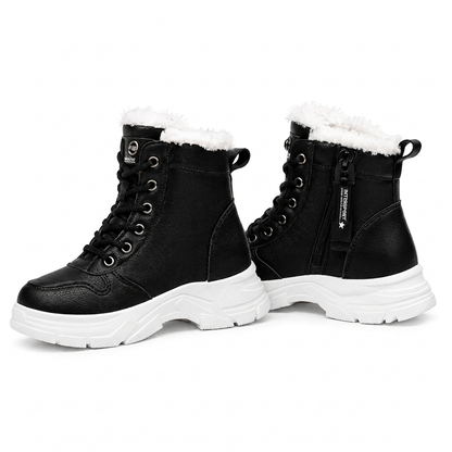📢🎉50%Rabatt!!!🛍️✨Damen Winter-Schneestiefel, warme, mit Plüsch gefütterte, hochgeschlossene Knöchelstiefel