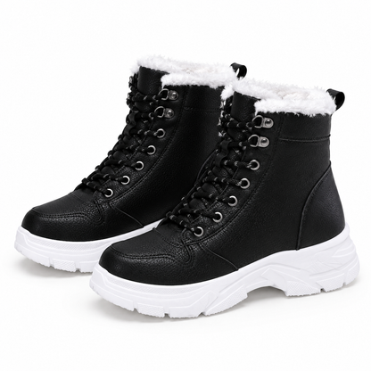 📢🎉50%Rabatt!!!🛍️✨Damen Winter-Schneestiefel, warme, mit Plüsch gefütterte, hochgeschlossene Knöchelstiefel