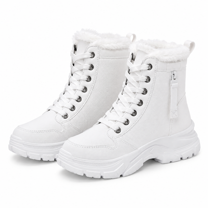 📢🎉50%Rabatt!!!🛍️✨Damen Winter-Schneestiefel, warme, mit Plüsch gefütterte, hochgeschlossene Knöchelstiefel