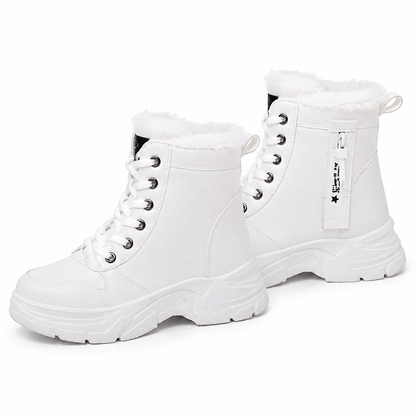 📢🎉50%Rabatt!!!🛍️✨Damen Winter-Schneestiefel, warme, mit Plüsch gefütterte, hochgeschlossene Knöchelstiefel