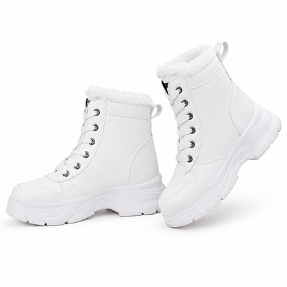 📢🎉50%Rabatt!!!🛍️✨Damen Winter-Schneestiefel, warme, mit Plüsch gefütterte, hochgeschlossene Knöchelstiefel
