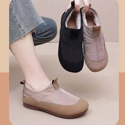Thermoschuhe mit Reißverschluss für den Outdoor-Bereich, Damen