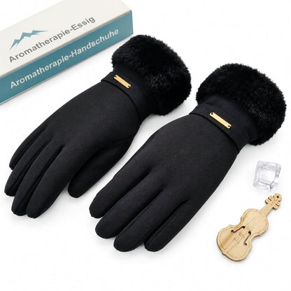 Damen Winter Thermo Touchscreen Handschuhe Winddichte Warme Handschuhe für Outdoor Radfahren und Autofahren