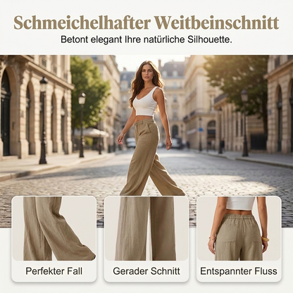 🔥🔥 Damen-Casual-Hose mit weitem Bein