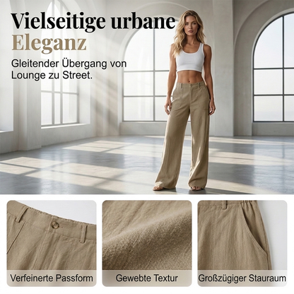 🔥🔥 Damen-Casual-Hose mit weitem Bein