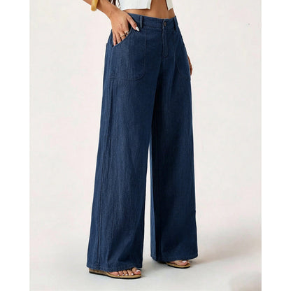 🔥🔥 Damen-Casual-Hose mit weitem Bein
