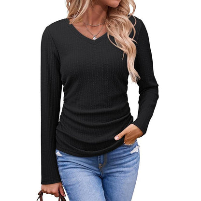 🥳Wiederkäufer-Rate über 90%!🥳 Elegantes Damen-Strickoberteil mit V-Ausschnitt