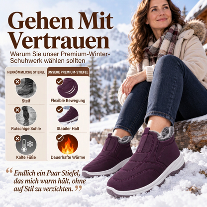 ❄️🥾 Unisex Winter Warm Rutschfeste Slippers | Keine kalten Füße, kein Ausrutschen auf glatten Böden – Warm, sicher & bequem für Zuhause ✨