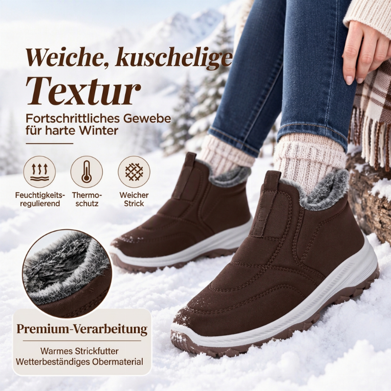 ❄️🥾 Unisex Winter Warm Rutschfeste Slippers | Keine kalten Füße, kein Ausrutschen auf glatten Böden – Warm, sicher & bequem für Zuhause ✨