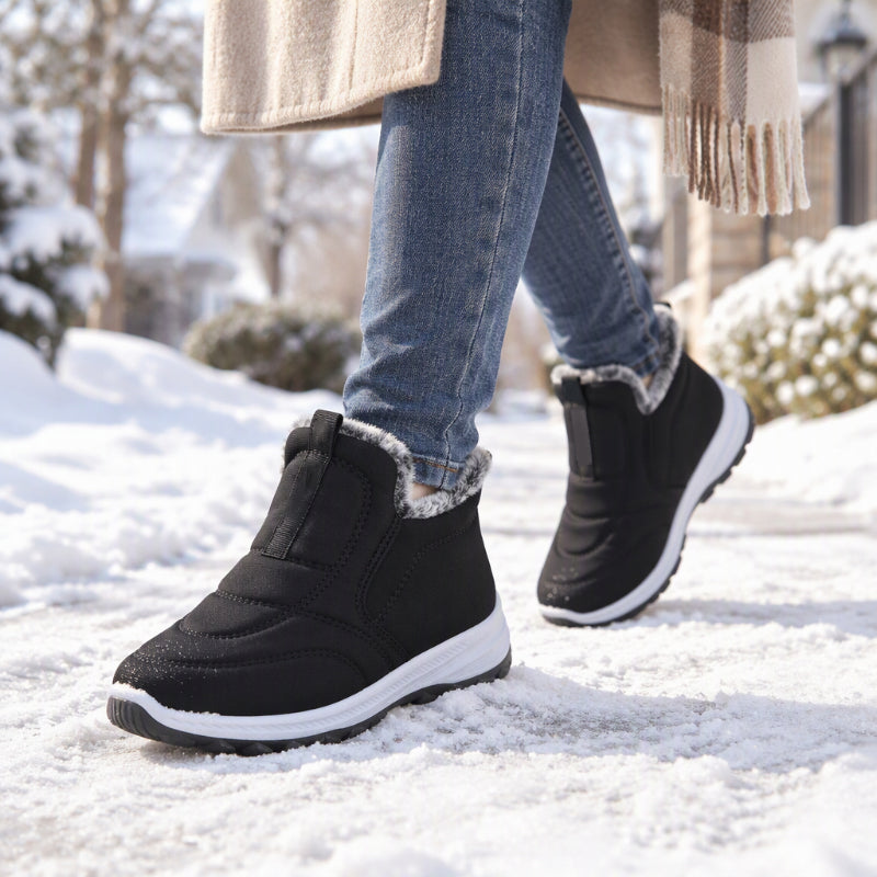 ❄️🥾 Unisex Winter Warm Rutschfeste Slippers | Keine kalten Füße, kein Ausrutschen auf glatten Böden – Warm, sicher & bequem für Zuhause ✨