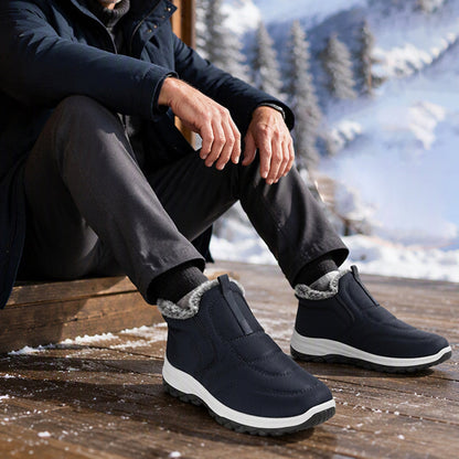 ❄️🥾 Unisex Winter Warm Rutschfeste Slippers | Keine kalten Füße, kein Ausrutschen auf glatten Böden – Warm, sicher & bequem für Zuhause ✨