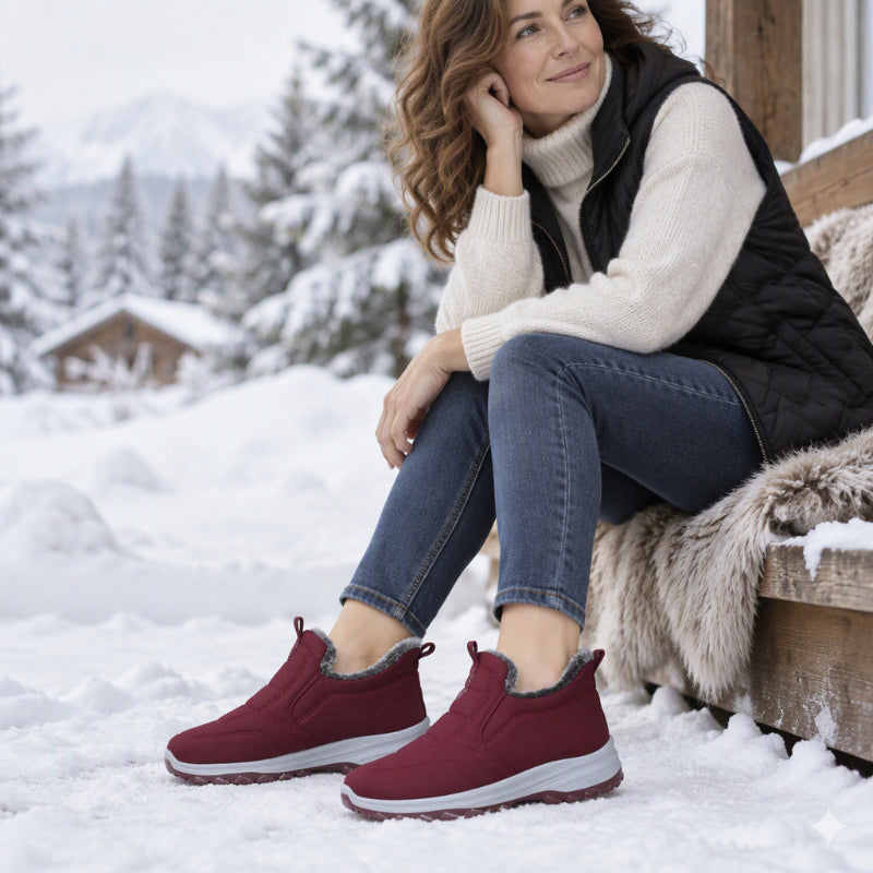 ❄️🥾 Unisex Winter Warm Rutschfeste Slippers | Keine kalten Füße, kein Ausrutschen auf glatten Böden – Warm, sicher & bequem für Zuhause ✨