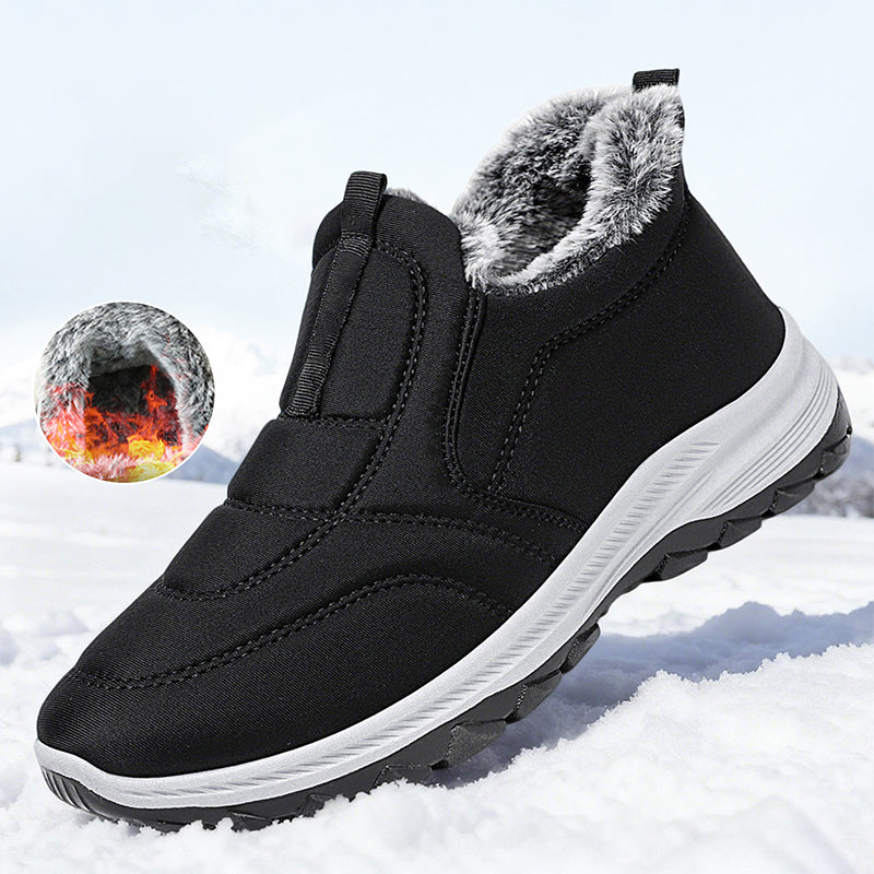 ❄️🥾 Unisex Winter Warm Rutschfeste Slippers | Keine kalten Füße, kein Ausrutschen auf glatten Böden – Warm, sicher & bequem für Zuhause ✨