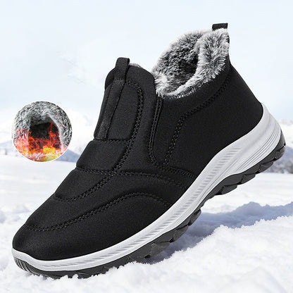 ❄️🥾 Unisex Winter Warm Rutschfeste Slippers | Keine kalten Füße, kein Ausrutschen auf glatten Böden – Warm, sicher & bequem für Zuhause ✨