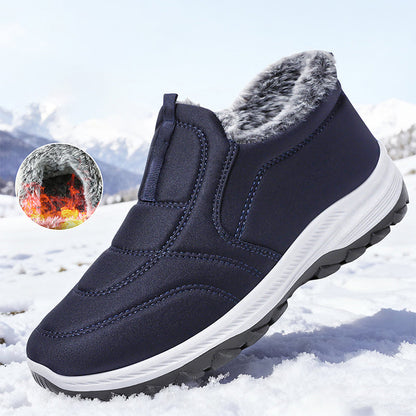 ❄️🥾 Unisex Winter Warm Rutschfeste Slippers | Keine kalten Füße, kein Ausrutschen auf glatten Böden – Warm, sicher & bequem für Zuhause ✨